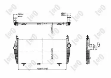 009-018-0017 LORO Интеркулер 009-018-0017 LORO Интеркулер