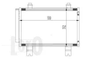 050-016-0002 LORO Конденсатор, кондиционер 050-016-0002 LORO Конденсатор, кондиционер