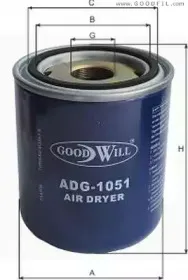 ADG 1051 GOODWILL Патрон осушителя воздуха, пневматическая система ADG 1051 GOODWILL Патрон осушителя воздуха, пневматическая система