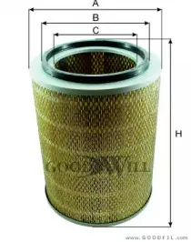 AG 1053 GOODWILL Воздушный фильтр AG 1053 GOODWILL Воздушный фильтр