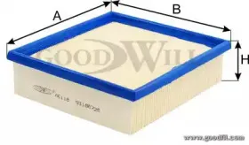 AG 118 GOODWILL Воздушный фильтр AG 118 GOODWILL Воздушный фильтр