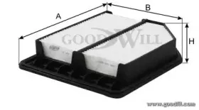 AG 143 GOODWILL Воздушный фильтр AG 143 GOODWILL Воздушный фильтр