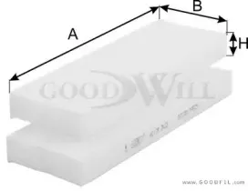 AG 179 2K CF GOODWILL Фильтр, воздух во внутренном пространстве AG 179 2K CF GOODWILL Фильтр, воздух во внутренном пространстве