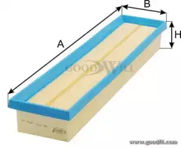 AG 275 GOODWILL Воздушный фильтр AG 275 GOODWILL Воздушный фильтр