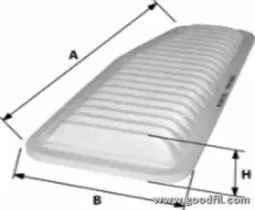 AG 304 ECO GOODWILL Воздушный фильтр AG 304 ECO GOODWILL Воздушный фильтр