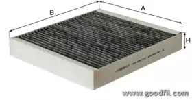 AG 368 CFC GOODWILL Фильтр, воздух во внутренном пространстве AG 368 CFC GOODWILL Фильтр, воздух во внутренном пространстве