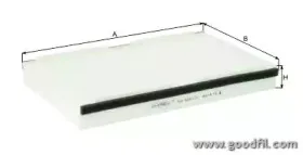 AG 399 CF GOODWILL Фильтр, воздух во внутренном пространстве AG 399 CF GOODWILL Фильтр, воздух во внутренном пространстве