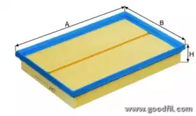 AG 428 GOODWILL Воздушный фильтр AG 428 GOODWILL Воздушный фильтр