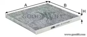 AG4351CFC GOODWILL Фильтр, воздух во внутренном пространстве AG4351CFC GOODWILL Фильтр, воздух во внутренном пространстве