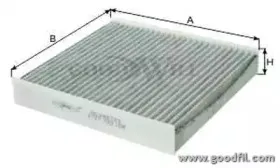 AG 449 CFC GOODWILL Фильтр, воздух во внутренном пространстве AG 449 CFC GOODWILL Фильтр, воздух во внутренном пространстве