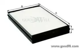 AG 450 CF GOODWILL Фильтр, воздух во внутренном пространстве AG 450 CF GOODWILL Фильтр, воздух во внутренном пространстве