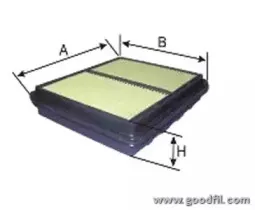 AG 520 GOODWILL Воздушный фильтр AG 520 GOODWILL Воздушный фильтр
