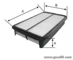 AG 521 GOODWILL Воздушный фильтр AG 521 GOODWILL Воздушный фильтр
