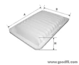 AG 538 ECO GOODWILL Воздушный фильтр AG 538 ECO GOODWILL Воздушный фильтр
