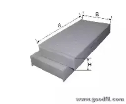 AG 540 2K CF GOODWILL Фильтр, воздух во внутренном пространстве AG 540 2K CF GOODWILL Фильтр, воздух во внутренном пространстве