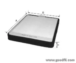 AG 577 CF GOODWILL Фильтр, воздух во внутренном пространстве AG 577 CF GOODWILL Фильтр, воздух во внутренном пространстве