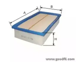 AG 621 GOODWILL Воздушный фильтр AG 621 GOODWILL Воздушный фильтр