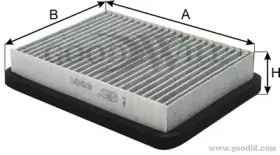 AG 924 CFC GOODWILL Фильтр, воздух во внутренном пространстве AG 924 CFC GOODWILL Фильтр, воздух во внутренном пространстве