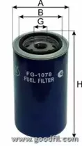 FG 1078 GOODWILL Топливный фильтр FG 1078 GOODWILL Топливный фильтр