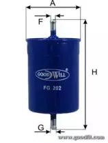 FG 202 GOODWILL Топливный фильтр FG 202 GOODWILL Топливный фильтр