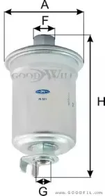 FG 521 GOODWILL Топливный фильтр FG 521 GOODWILL Топливный фильтр