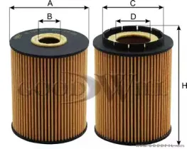 OG 234 ECO GOODWILL Масляный фильтр OG 234 ECO GOODWILL Масляный фильтр