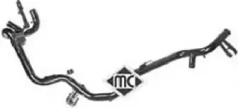 03168 METALCAUCHO Трубка охлаждающей жидкости 03168 METALCAUCHO Трубка охлаждающей жидкости