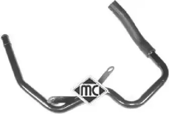 03192 METALCAUCHO Шланг радиатора 03192 METALCAUCHO Шланг радиатора