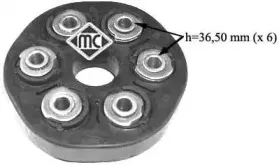 05185 METALCAUCHO Шарнир, продольный вал 05185 METALCAUCHO Шарнир, продольный вал