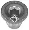 05442 METALCAUCHO Резьбовая пробка, масляный поддон 05442 METALCAUCHO Резьбовая пробка, масляный поддон