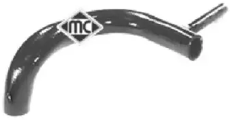 07981 METALCAUCHO Шланг радиатора 07981 METALCAUCHO Шланг радиатора