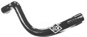 08404 METALCAUCHO Шланг радиатора 08404 METALCAUCHO Шланг радиатора