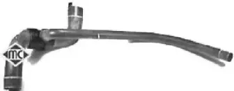 08518 METALCAUCHO Шланг радиатора 08518 METALCAUCHO Шланг радиатора