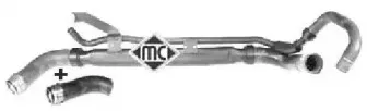 08567 METALCAUCHO Шланг радиатора 08567 METALCAUCHO Шланг радиатора