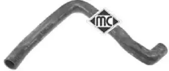 08743 METALCAUCHO Шланг радиатора 08743 METALCAUCHO Шланг радиатора