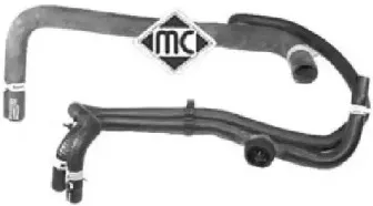 08783 METALCAUCHO Шланг радиатора 08783 METALCAUCHO Шланг радиатора