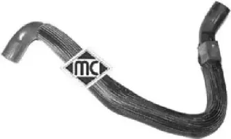 08948 METALCAUCHO Шланг радиатора 08948 METALCAUCHO Шланг радиатора
