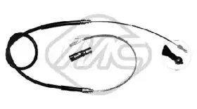 80931 METALCAUCHO Трос, стояночная тормозная система 80931 METALCAUCHO Трос, стояночная тормозная система