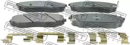 2201-SORF FEBEST Комплект тормозных колодок, дисковый тормоз 2201-SORF FEBEST Комплект тормозных колодок, дисковый тормоз