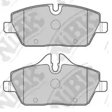PN0508 NiBK Комплект тормозных колодок, дисковый тормоз PN0508 NiBK Комплект тормозных колодок, дисковый тормоз