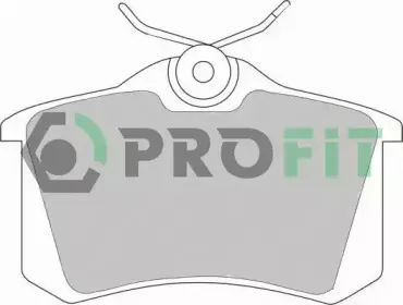 5000-0541 PROFIT Комплект тормозных колодок, дисковый тормоз 5000-0541 PROFIT Комплект тормозных колодок, дисковый тормоз