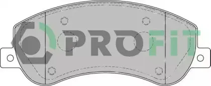 5000-1928 PROFIT Комплект тормозных колодок, дисковый тормоз 5000-1928 PROFIT Комплект тормозных колодок, дисковый тормоз