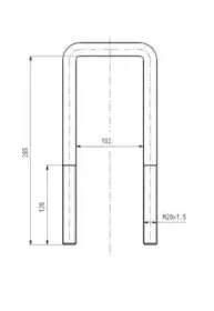 STR-50701 S-TR Стремянка рессоры STR-50701 S-TR Стремянка рессоры