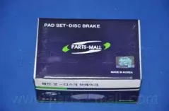 PKC-005 PARTS-MALL Комплект тормозных колодок, дисковый тормоз PKC-005 PARTS-MALL Комплект тормозных колодок, дисковый тормоз