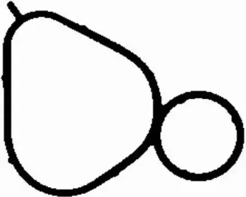 MG2560 BGA Прокладка, впускной коллектор MG2560 BGA Прокладка, впускной коллектор