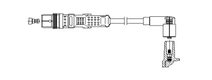 1A2552 BREMI Провод зажигания 1A2552 BREMI Провод зажигания