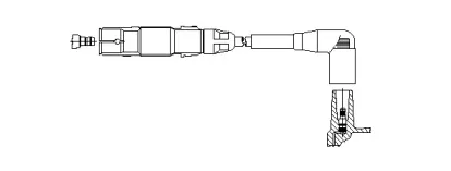 210E47 BREMI Провод зажигания 210E47 BREMI Провод зажигания