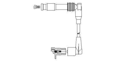 38136 BREMI Провод зажигания 38136 BREMI Провод зажигания