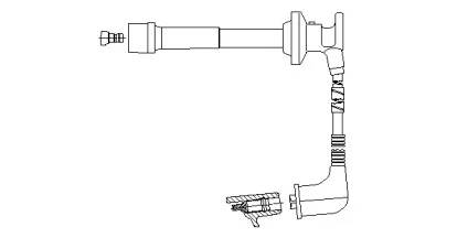660F47 BREMI Провод зажигания 660F47 BREMI Провод зажигания