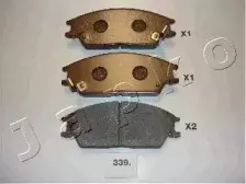 50339 JAPKO Комплект тормозных колодок, дисковый тормоз 50339 JAPKO Комплект тормозных колодок, дисковый тормоз